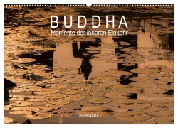 Cover-Bild zum Titel 'Buddha - Momente der inneren Einkehr (Wandkalender 2026 DIN A2 quer), CALVENDO Monatskalender' von 'BuddhaArt BuddhaArt'