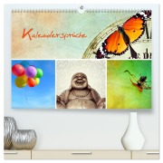 Cover-Bild zum Titel 'Kalendersprüche (hochwertiger Premium Wandkalender 2026 DIN A2 quer), Kunstdruck in Hochglanz' von 'Heike Hultsch'