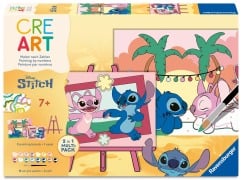Cover-Bild zum Titel 'CreArt, Malen nach Zahlen Kinder - Multipack: Disney Stitch' von ''