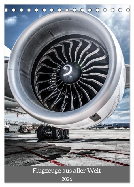 Flugzeuge aus aller Welt (Tischkalender 2026 DIN A5 hoch), CALVENDO Monatskalender - Paul Schmid
