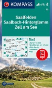KOMPASS Wanderkarte 30 Saalfelden, Saalbach-Hinterglemm, Zell am See 1:50.000 - 