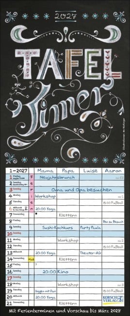 Tafel Timer 2027 - 