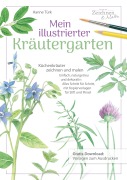 Cover-Bild zum Titel 'Mein illustrierter Kräutergarten' von 'Hanne Türk'