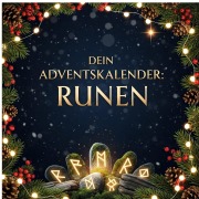 Cover-Bild zum Titel 'Dein Adventskalender: Runen' von 'Elias Keller'