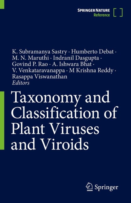 Taxonomy and Classification of Plant Viruses and Viroids - 