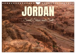 Cover-Bild zum Titel 'Jordan Sand, Stone and Salt (Wall Calendar 2026 DIN A4 landscape), CALVENDO 12 Month Wall Calendar' von 'Photostravellers Photostravellers'