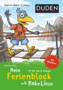 Cover-Bild zum Titel 'Mein Ferienblock mit Rabe Linus - Fit für die 4. Klasse' von 'Dorothee Raab'