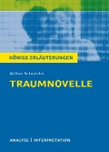 Cover-Bild zum Titel 'Traumnovelle. Königs Erläuterungen.' von 'Horst Grobe, Arthur Schnitzler'
