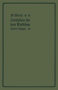 Cover-Bild zum Titel 'Leitfaden für den Waldbau' von 'W. Weise'