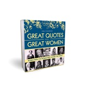 Cover-Bild zum Titel '2026 Great Quotes from Great Women Boxed Calendar' von 'Sourcebooks'