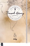 Cover-Bild zum Titel 'GuideMe Reisetagebuch Travel Diary "Weltkarte"' von ''