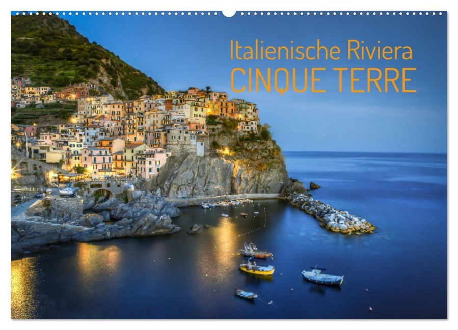Italienische Riviera Cinque Terre (Wandkalender 2026 DIN A2 quer), CALVENDO Monatskalender - Saschahaas Photography