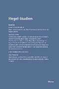 Cover-Bild zum Titel 'Hegel-Studien Band 35' von ''