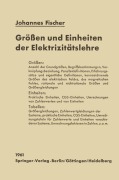 Cover-Bild zum Titel 'Größen und Einheiten der Elektrizitätslehre' von 'Johannes Fischer'