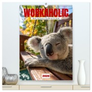 Cover-Bild zum Titel 'Workaholic - Mach mal Pause und chill wie ein Koala (hochwertiger Premium Wandkalender 2026 DIN A2 hoch), Kunstdruck in Hochglanz' von 'Mb Fotografie'