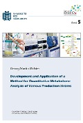 Development and Application of a Method for Quantitative Metabolome Analysis of Various Produc-tion Strains - 