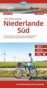 Cover-Bild zum Titel 'BVA ADFC Radtourenkarte Niederlande Süd, mit Knotenpunkten 1:150.000' von ''