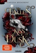 Cover-Bild zum Titel 'The Fallen and the Kiss of Dusk (Crowns of Nyaxia 4)' von 'Carissa Broadbent'