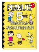 Cover-Bild zum Titel 'Peanuts: 5-Minuten-Geschichten' von 'Cordelia Evans, Will Yak, Scott Jeralds, Daphne Pendergrass, Vicki Scott'