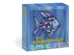 Cover-Bild zum Titel 'Bundle Regenbogenfisch Pappbuch' von 'Marcus Pfister'