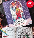 Cover-Bild zum Titel 'Cosmic Slumber Tarot Coloring Book' von 'Tillie Walden'