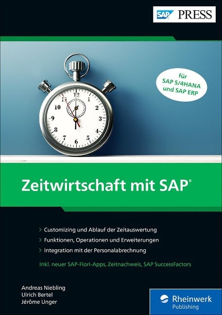 Zeitwirtschaft mit SAP - Andreas Niebling, Ulrich Bertel, Jérôme Unger