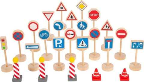 Verkehrsschilder-Set - 
