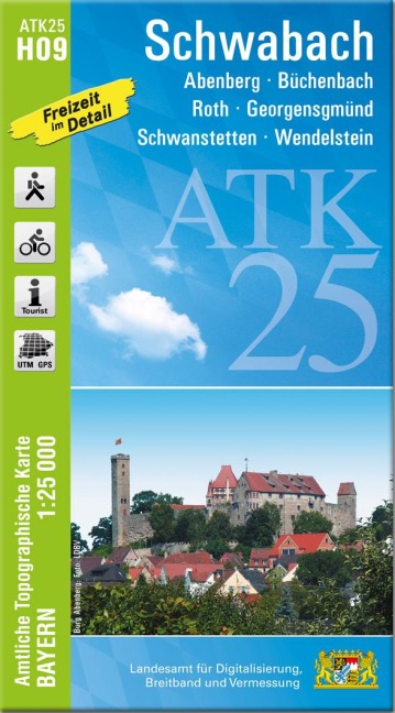 Schwabach 1 : 25 000 - 