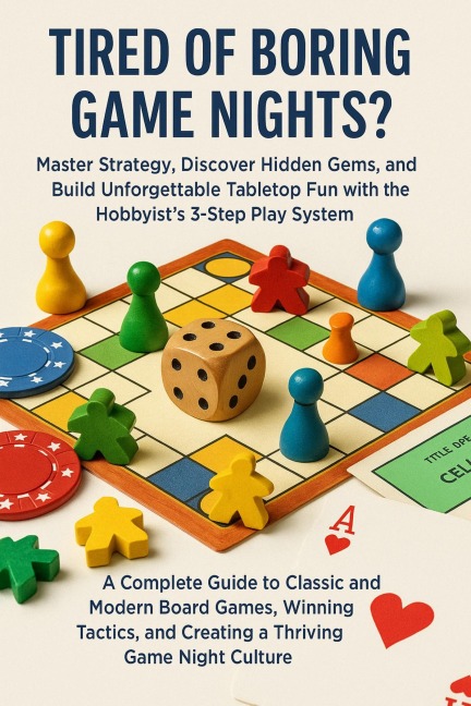 Tired of Boring Game Nights? Master Strategy, Discover Hidden Gems, and Build Unforgettable Tabletop Fun with the Hobbyist's 3-Step Play System - Raphael Granger