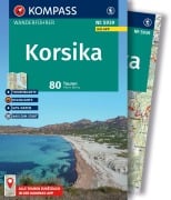 Cover-Bild zum Titel 'KOMPASS Wanderführer Korsika, 80 Touren mit Extra-Tourenkarte' von 'Peter Mertz'