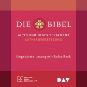 Cover-Bild zum Titel 'Die Bibel. Gelesen von Rufus Beck' von 'Martin Luther'