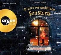 Cover-Bild zum Titel 'Hinter verzauberten Fenstern' von 'Cornelia Funke'
