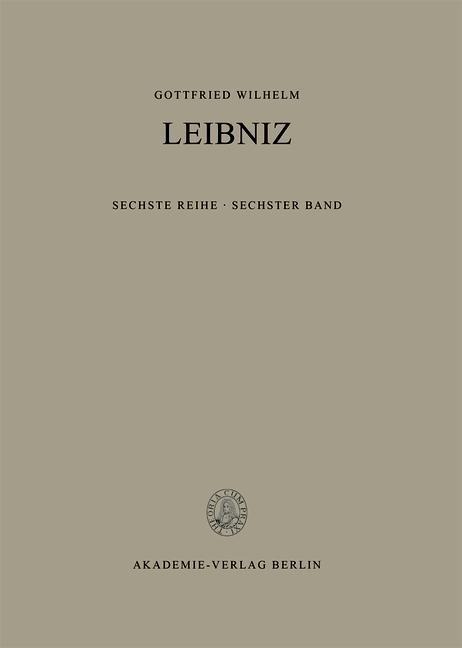 Band 6: Nouveaux Essais - 