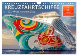 Kreuzfahrtschiffe - die Welt erwartet Dich (Wandkalender 2026 DIN A4 quer), CALVENDO Monatskalender - Peter Roder