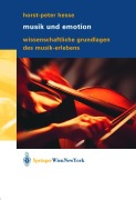 Cover-Bild zum Titel 'Musik und Emotion' von 'Horst-Peter Hesse'