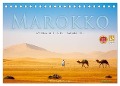 Marokko: Marrakesch, Atlas, Sahara, Fès (Tischkalender 2024 DIN A5 quer), CALVENDO Monatskalender - Jens Benninghofen
