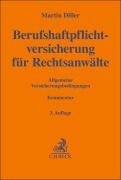 Cover-Bild zum Titel 'Berufshaftpflichtversicherung für Rechtsanwälte' von 'Martin Diller'