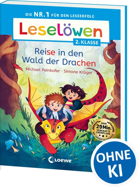 Leselöwen 2. Klasse - Reise in den Wald der Drachen - Michael Peinkofer