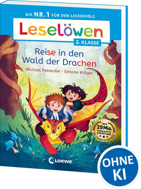 Leselöwen 2. Klasse - Reise in den Wald der Drachen - Michael Peinkofer