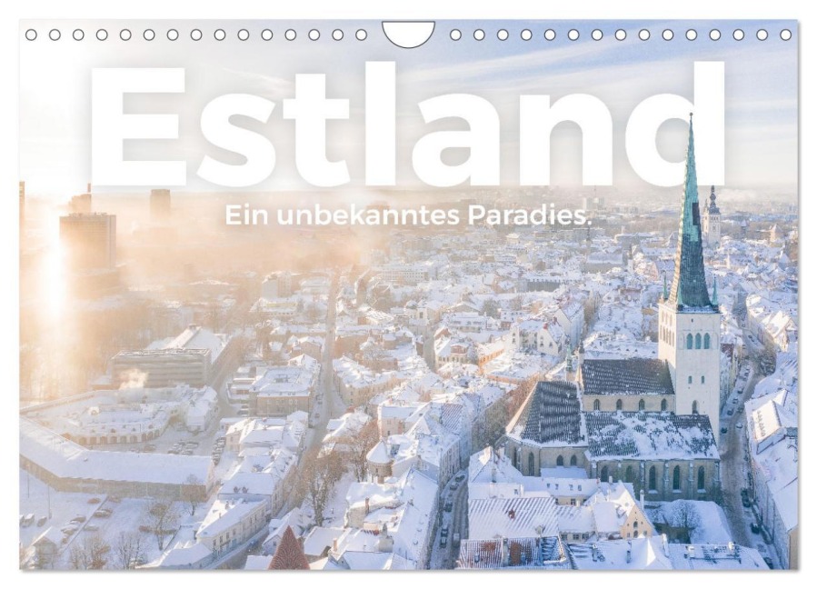 Estland - Ein unbekanntes Paradies. (Wandkalender 2026 DIN A4 quer), CALVENDO Monatskalender - M. Scott
