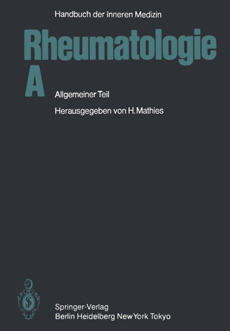 Rheumatologie A - G. L. Bach, D. Wessinghage, H. Mathies, H. Greiling, A. Gressner
