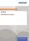 Cover-Bild zum Titel 'Mitarbeiterschulungen' von 'M. Reiner'