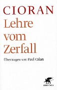 Lehre vom Zerfall - Emile M Cioran