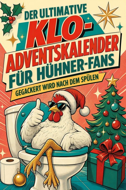 Der ultimative Klo-Adventskalender für Hühner-Fans - Jonas Vogel