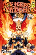 Cover-Bild zum Titel 'My Hero Academia 21' von 'Kohei Horikoshi'