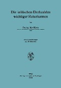 Cover-Bild zum Titel 'Die kritischen Drehzahlen wichtiger Rotorformen' von 'Karl Karas'