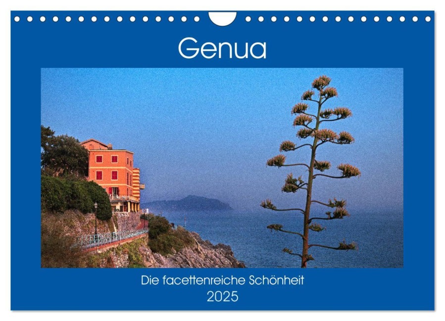 Genua - Die facettenreiche Schönheit (Wandkalender 2025 DIN A4 quer), CALVENDO Monatskalender - Bernd Zillich