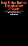 Cover-Bild zum Titel 'Das absolute Präsens' von 'Karl Heinz Bohrer'