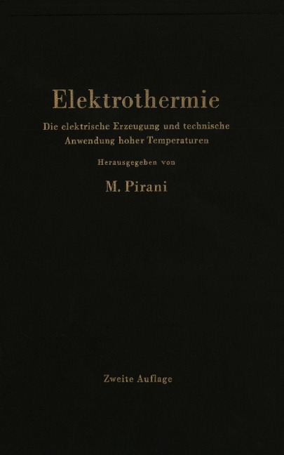 Elektrothermie - Marcello Pirani