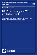 Cover-Bild zum Titel 'Die Zurechnung von Wissen im Aufsichtsrat' von 'Johanna Maria Tönnies'